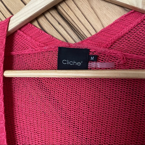 Cliche Pink Cardigan - Picture 4 of 5